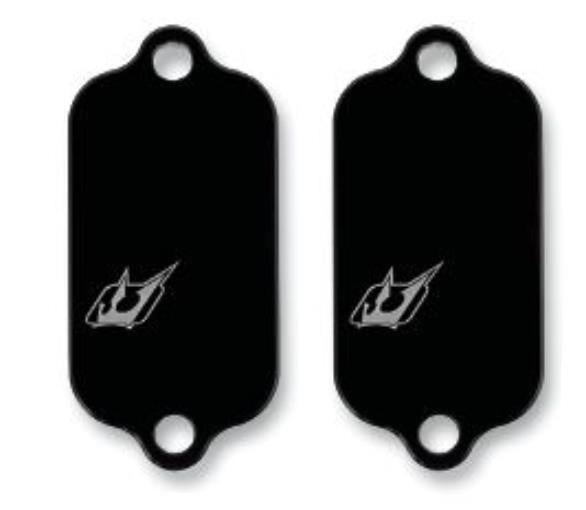Driven Racing DSBLOCK-17 Engine Block Off Plates - Black