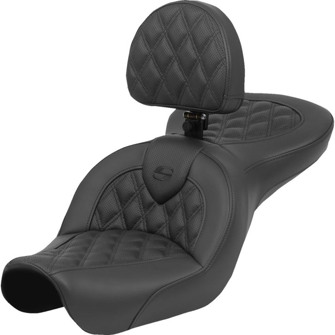 Saddlemen 804-04-182BR Roadsofa LS Seat with Drivers Backrest