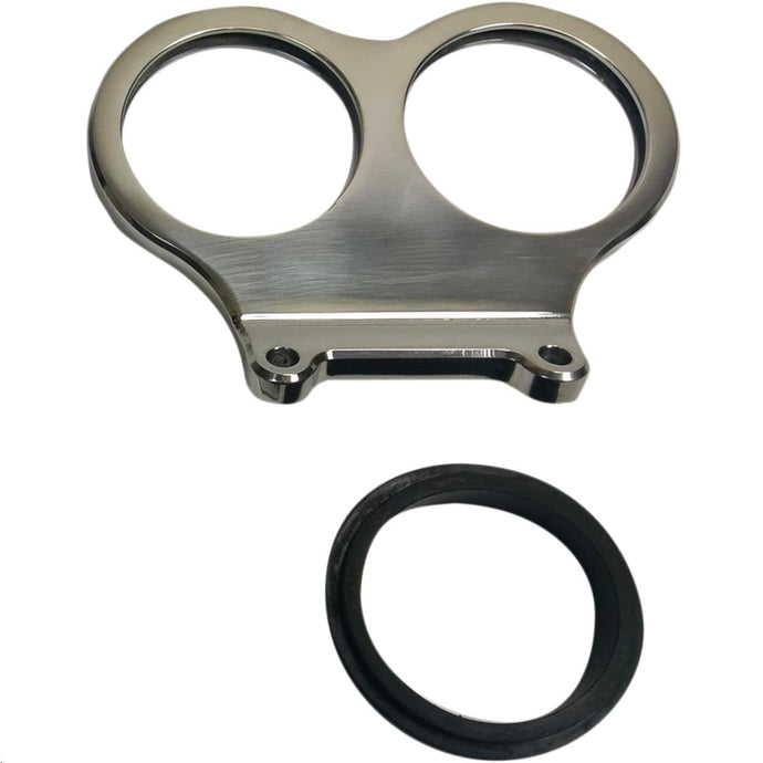 Cycle Performance CPP/9080MD Dual Mini Gauge Bracket - Straight Bar