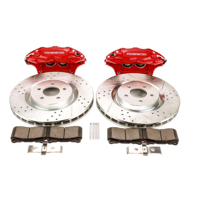 Load image into Gallery viewer, Powerstop BBK-MUST-001R PSB Big Brake Conversion Kit
