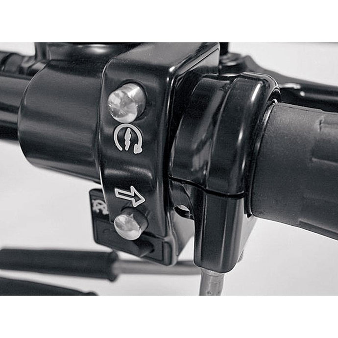 Joker Machine 03-147BLK JX Series Single-Cable Throttle Housing - 5/16in.-18 Thread-In Cable - Black