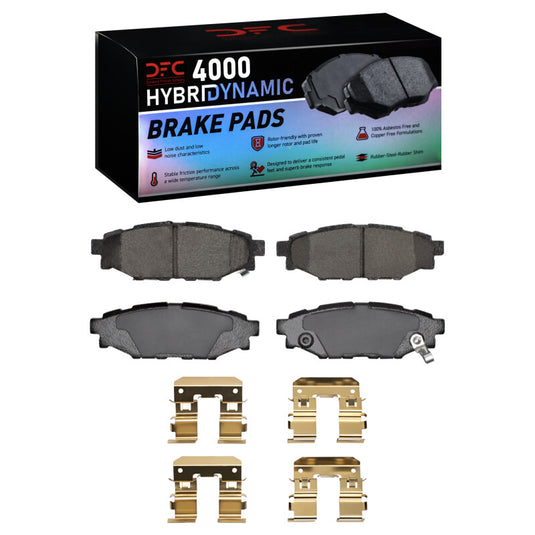 Dfc 4000-1114-01 DFC 4000 HybriDynamic Brake Pads