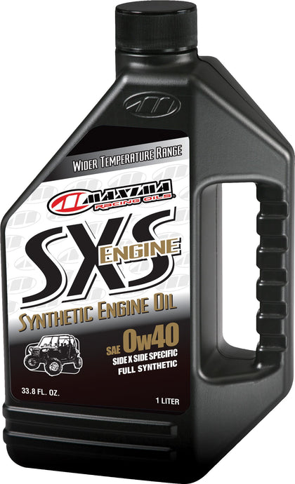 Maxima Lubricants 30-18901 SXS Full Synthetic Engine Oil - 5W50 - 1L