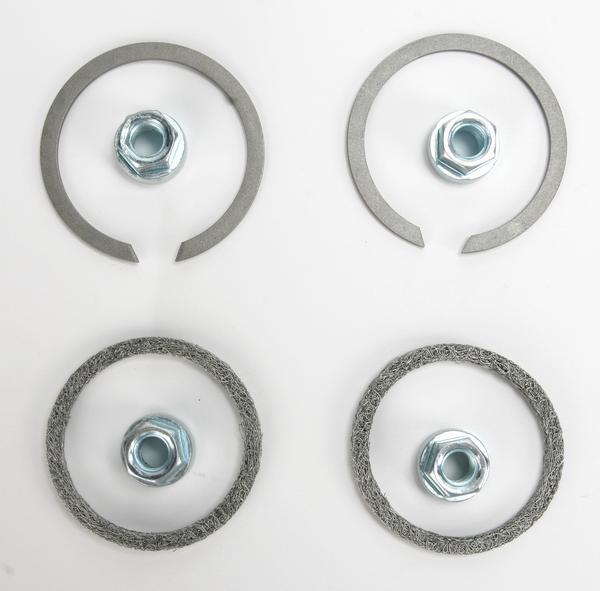 James Gasket 65324-83-KW2 Exhaust Port Gasket Kit - Stainless Steel Wire Gaskets and Heavy-Duty Hex Nuts