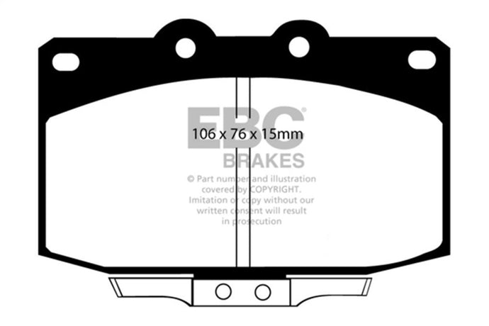 Ebc DP3763C EBC Redstuff Brake Pad Sets