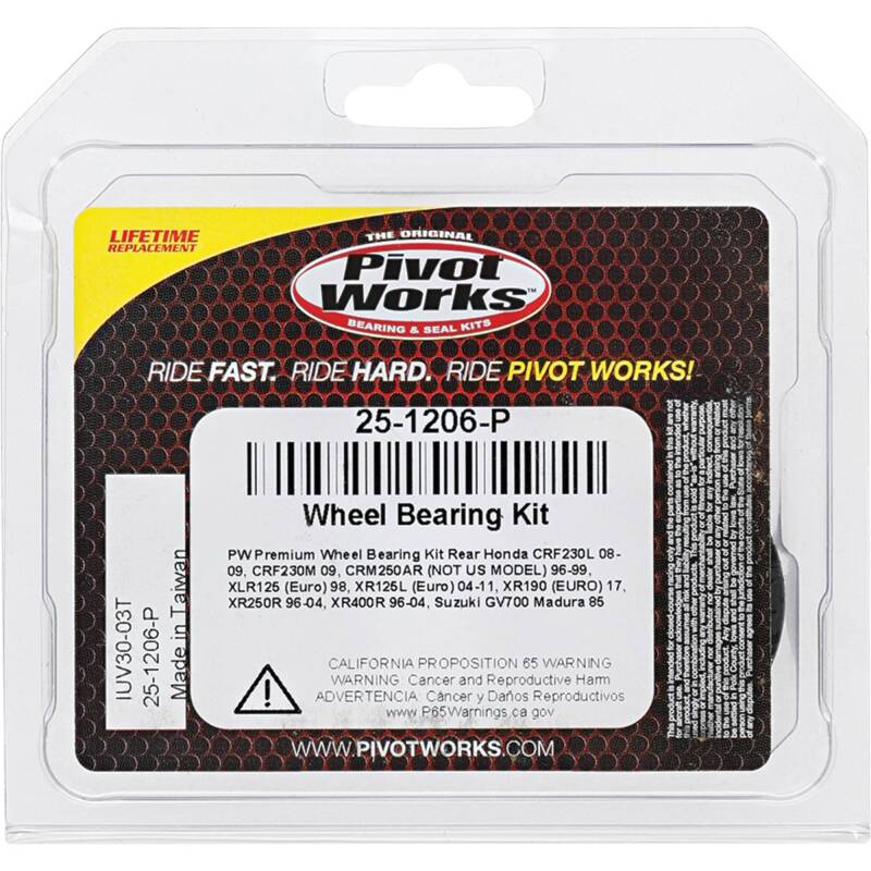 Load image into Gallery viewer, Pivot Works 25-1206-P PIV Wheel Bearing Kit
