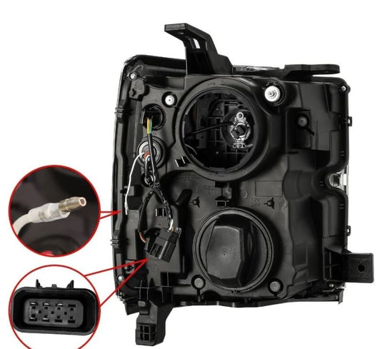 Alpharex 880098 ARX LUXX Headlights