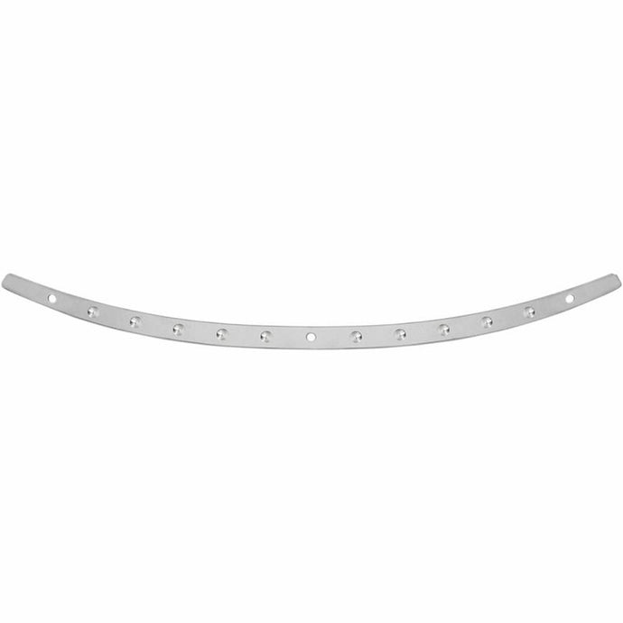Memphis Shades MEM0972 Stainless Steel Dished Windshield Trim - Polished