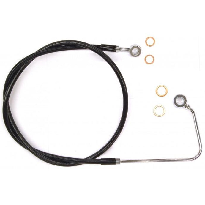 Magnum SBC1410-38 Black Coated XR Stainless Upper Front Brakeline Kit - 42-11/16in. Total Length