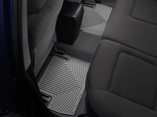 Weathertech W14GR-W25GR WT Rubber Mats - Front - Grey