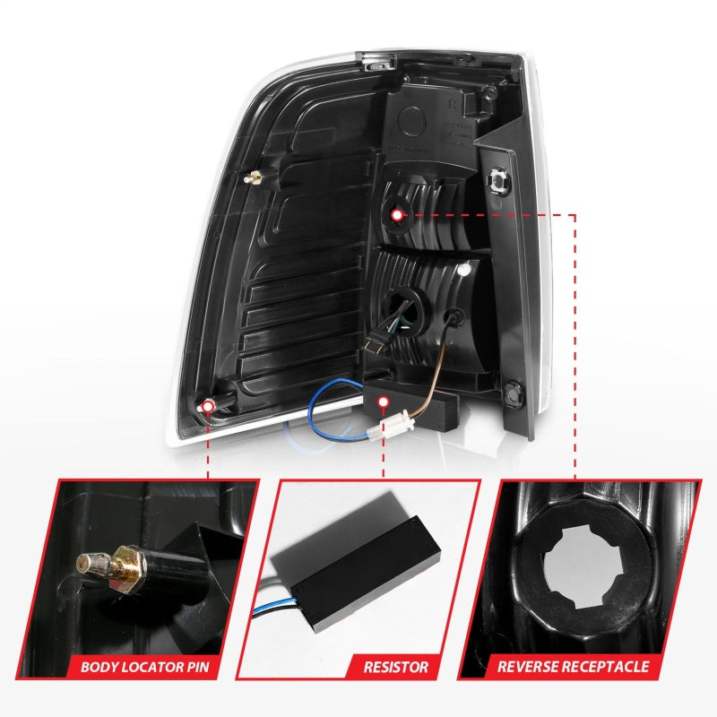Load image into Gallery viewer, Anzo 311408 ANZ LED Taillights
