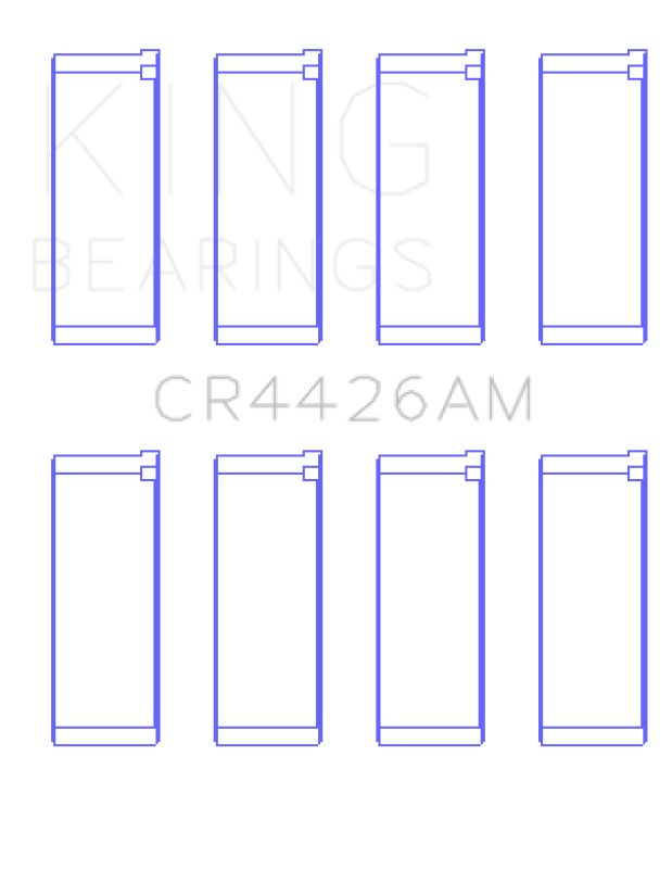 Load image into Gallery viewer, King Engine Bearings CR4426AM0.5 KING Connecting Rod Bearings
