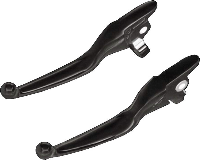 Harddrive 053805 Custom Levers - Smooth - Black