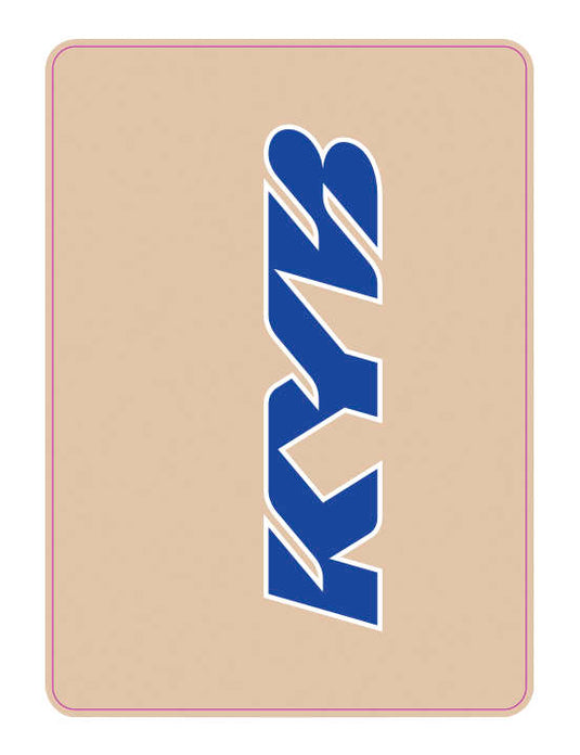 Dcor 40-80-113 Upper Forks Decal - KYB - Blue