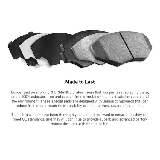 R1 Concepts 2115-1539-00 RNC Performance Sport Brake Pads