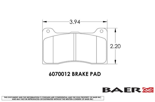Baer Brakes 4261428FR BAE SS4 Brake Kits