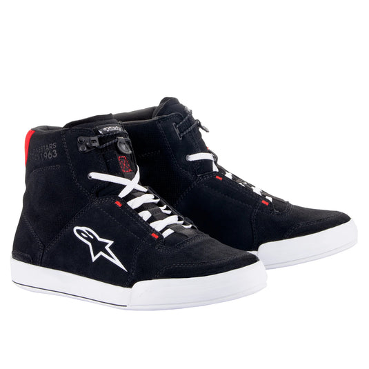 Black/White/Bright Red