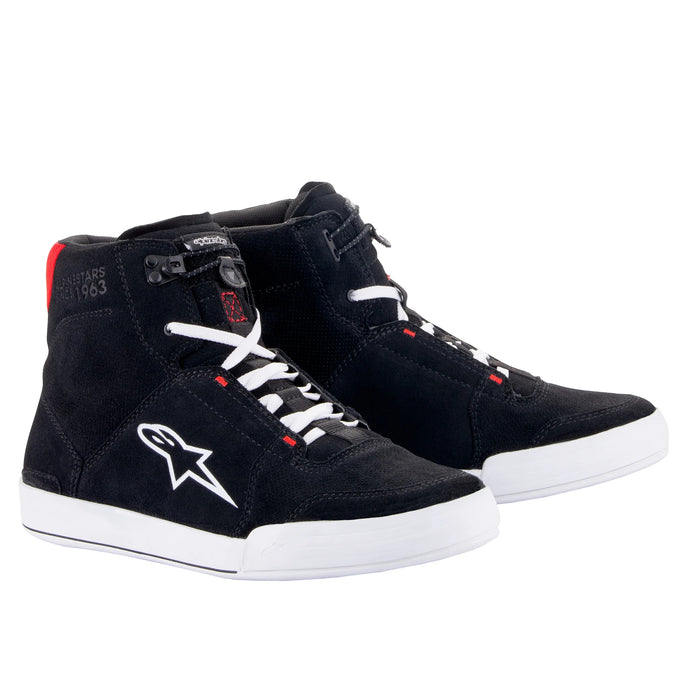 Black/White/Bright Red