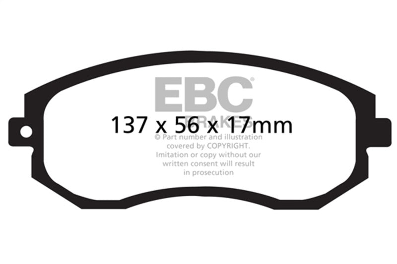 Load image into Gallery viewer, Ebc UD1539 EBC Ultimax2 Brake Pad Sets
