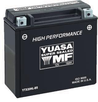 Yuasa YUAM716GH High Performance Maintenance Free Battery - GYZ16H