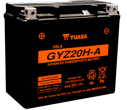 Yuasa Battery YUAM720GHA YSA Maintenance Free Battery