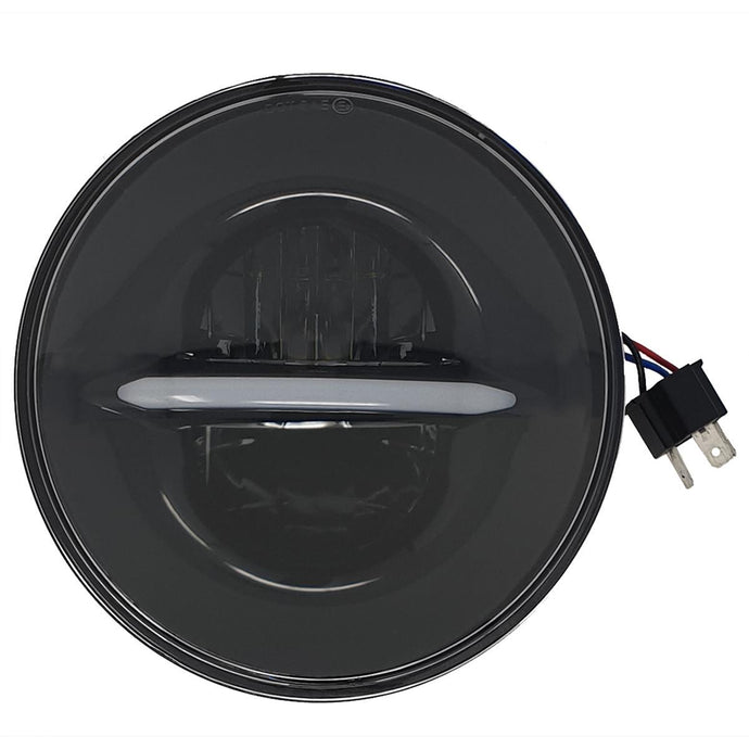 Pathfinder HD7CLB Classic Led Headlight - 7in. - Black