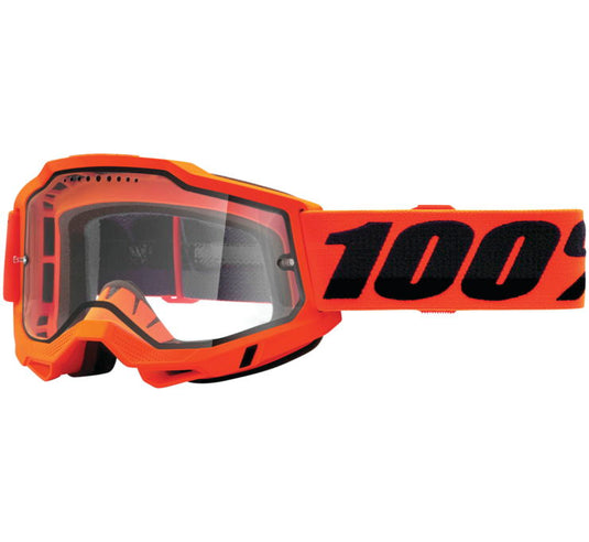 Neon Orange / Clear Lens