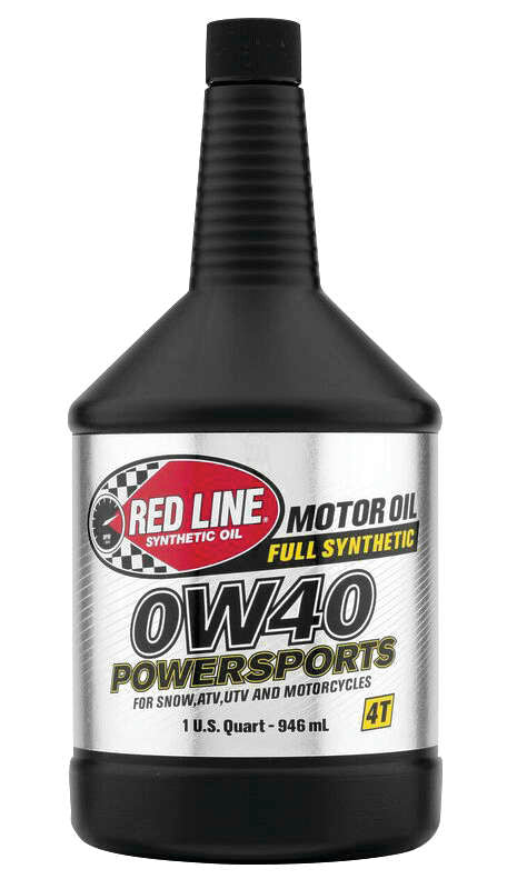 Red Line 42204 Powersports Motor Oil - 0W40 - 1qt.