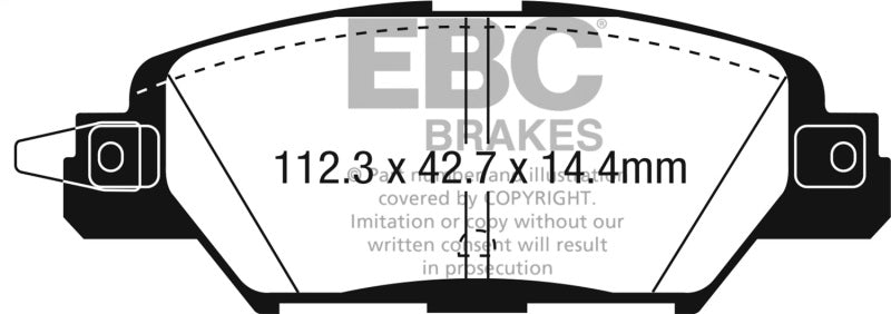 Load image into Gallery viewer, Ebc DP33071C EBC Redstuff Brake Pad Sets
