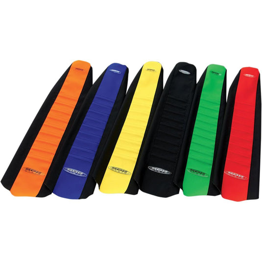 Sdg 96310BK 9 Pleat Gripper Seat Cover - Blue/Black