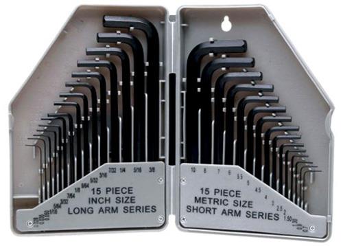 Performance Tools W80288 30 Piece Hex Key Set