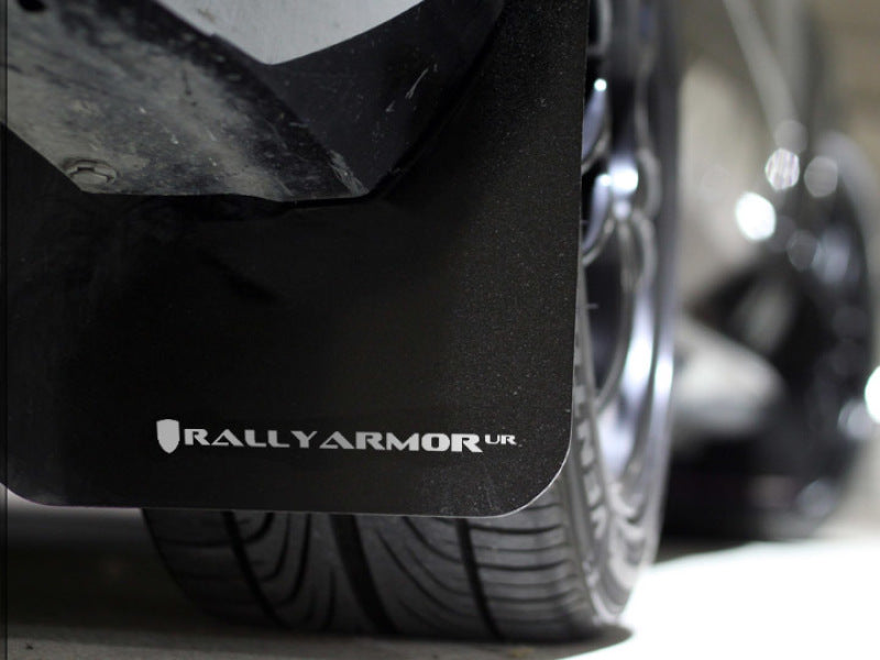 Load image into Gallery viewer, Rally Armor MF6-UR-BLK/WH RAL UR Blk Flap/Wht Logo
