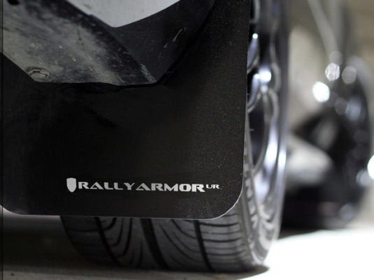 Rally Armor MF6-UR-BLK/WH RAL UR Blk Flap/Wht Logo