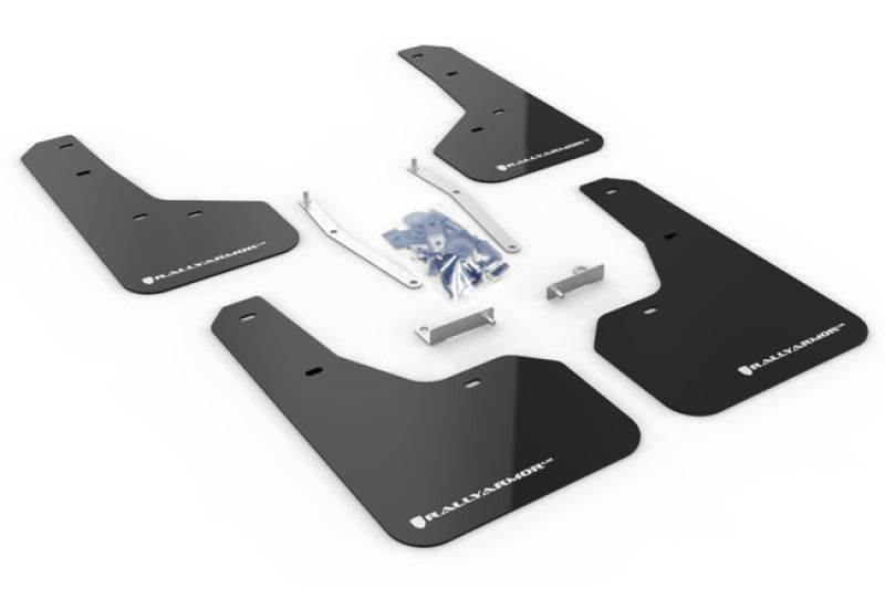 Load image into Gallery viewer, Rally Armor MF52-UR-BLK/WH RAL Classic Blk Flap/Wht Logo
