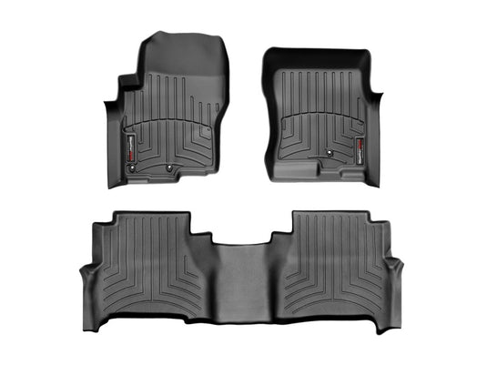 Weathertech 441761-440474 WT FloorLiner - Front - Blk