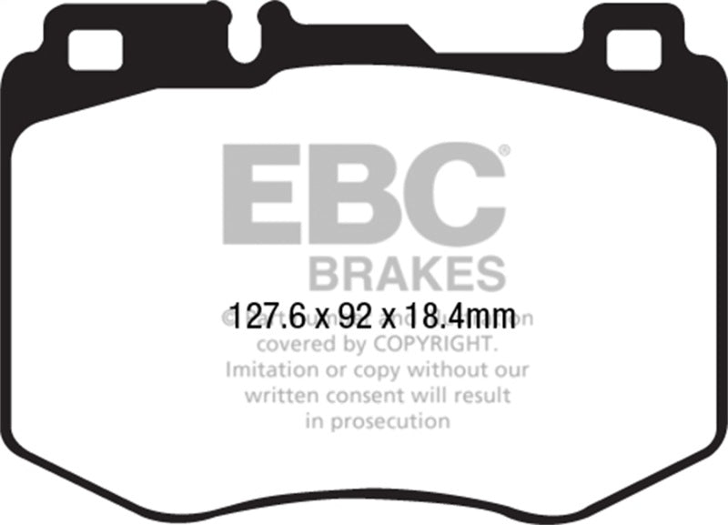 Load image into Gallery viewer, Ebc DP42210R EBC Yellowstuff Brake Pad Sets
