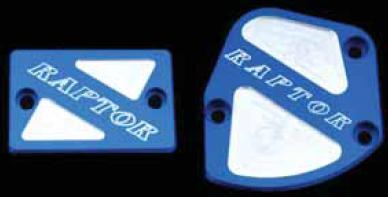 Modquad TSET1-RBLK Throttle and Brake Cover Set - Black Logo