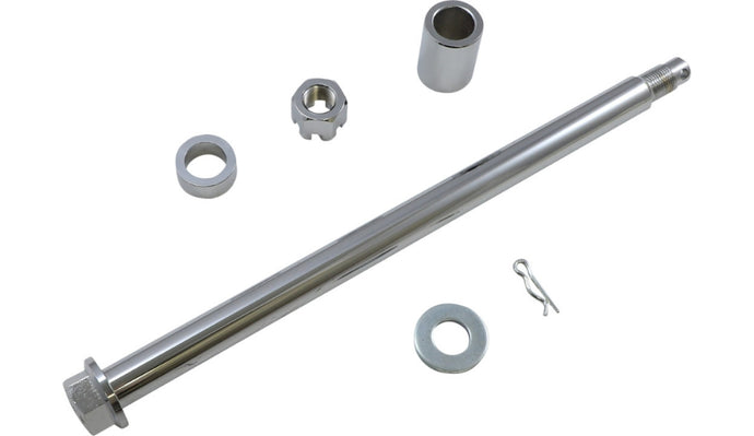 Drag Specialties 0214-1964 Chrome Axle Kit - Rear
