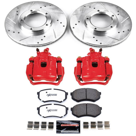 Powerstop KC1232-36 PSB Z36 Truck & Tow Kit w/Cals