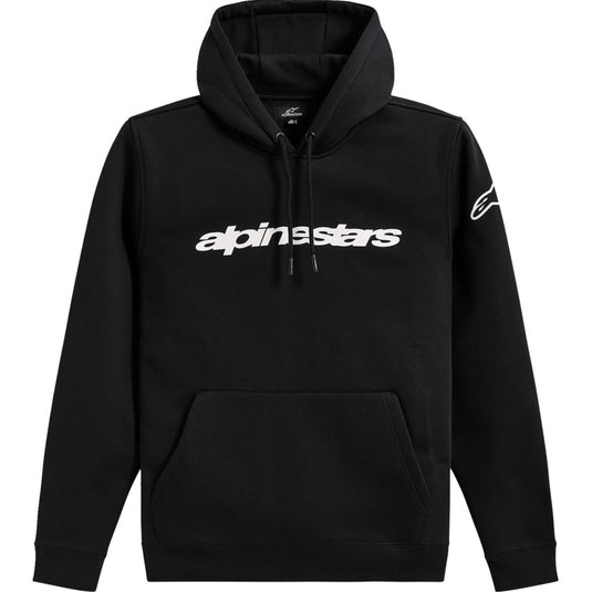 Alpinestars Race Wordmark Pullover Hoodie (Large, Black)