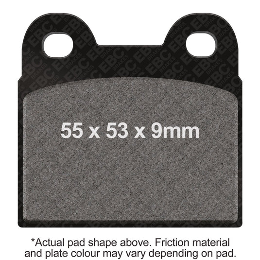 Ebc Powersports FA57V EBC Semi-Sint Vee Brake Pads