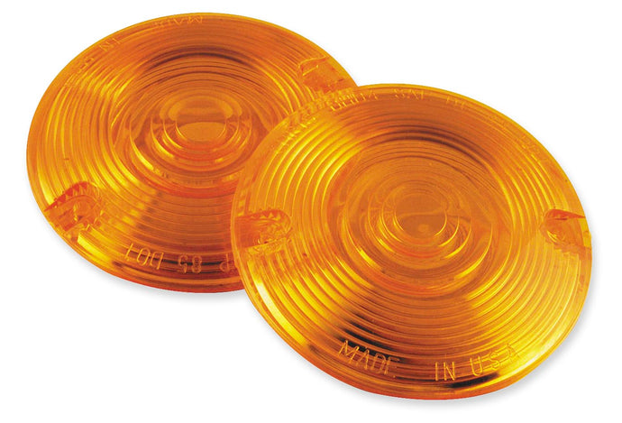 Chris Products DHD4A Turn Signal Lens Flat Style - Amber