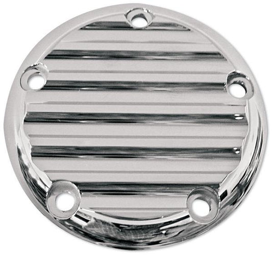 Joker Machine 02-99FN Points Cover - Finned - Chrome