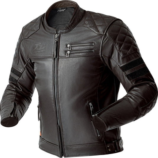 Rst Hillberry D30 Leather Jacket (Large, Brown)