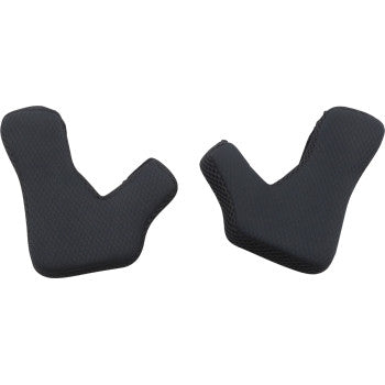 100% 89008-00002 Cheek Pads for Aircraft Bicycle Helmet - Black - Sm/Md/XL