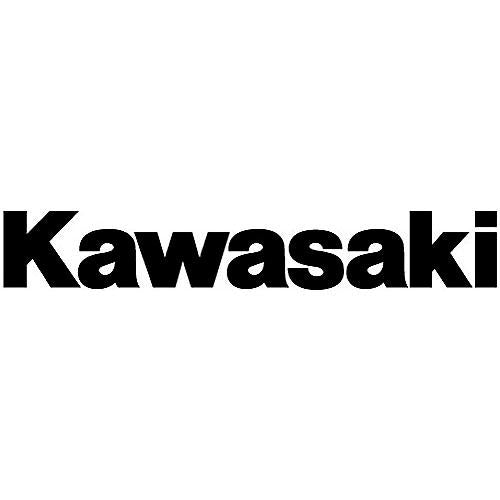 Factory Effex 09-94150 Die Cut Sticker - 5ft. Logo - Kawasaki - Black