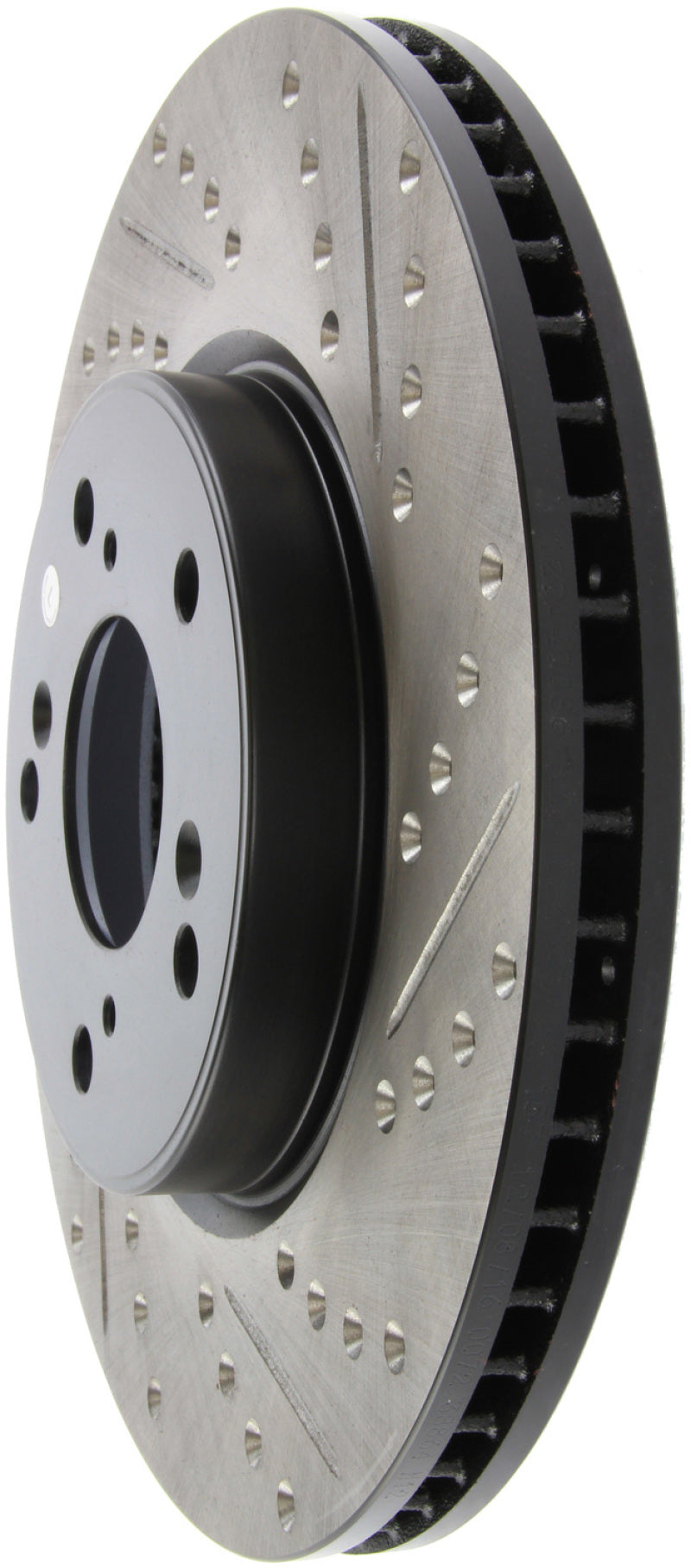 Load image into Gallery viewer, Stoptech 127.40086L ST Slot &amp; Drill Brake Rotors
