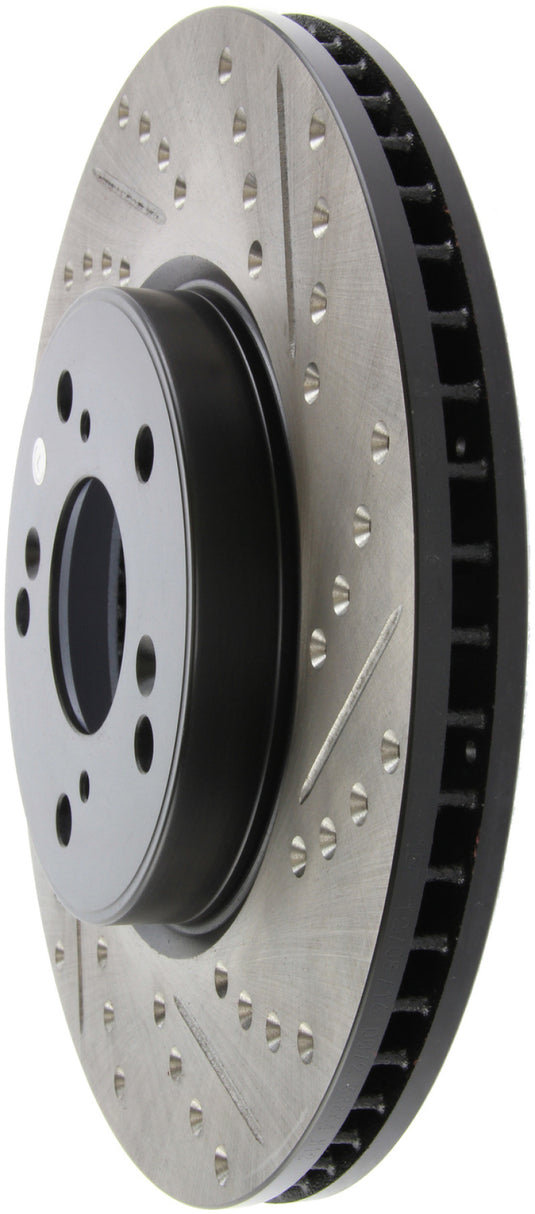 Stoptech 127.40086L ST Slot & Drill Brake Rotors