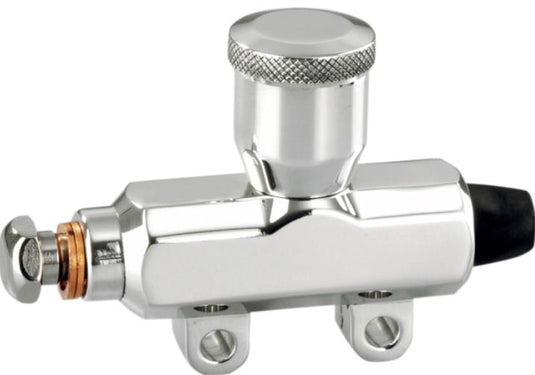 Drag Specialties 1731-0609 Solo Custom Mini Rear Master Cylinder - Chrome