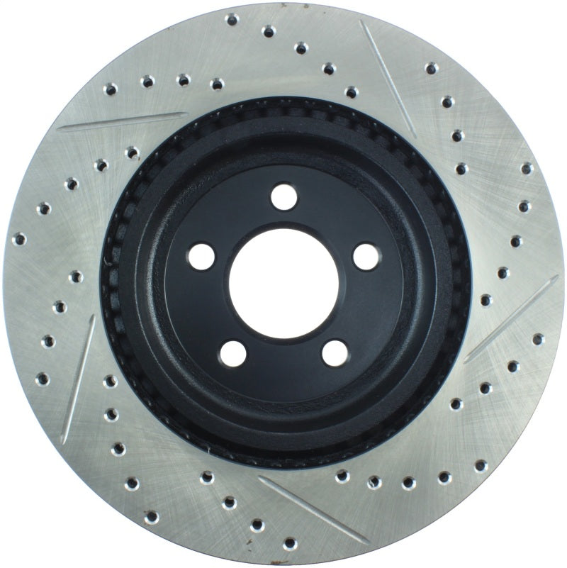 Load image into Gallery viewer, Stoptech 127.63061R ST Slot &amp; Drill Brake Rotors
